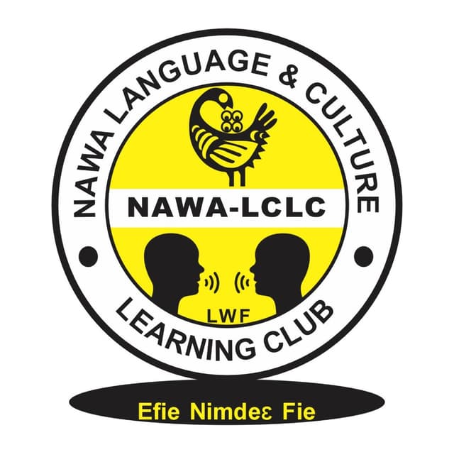 NAWA Language & Culture Learning Club (NAWA-LCLC) logo — Efie Nimdeɛ Fie